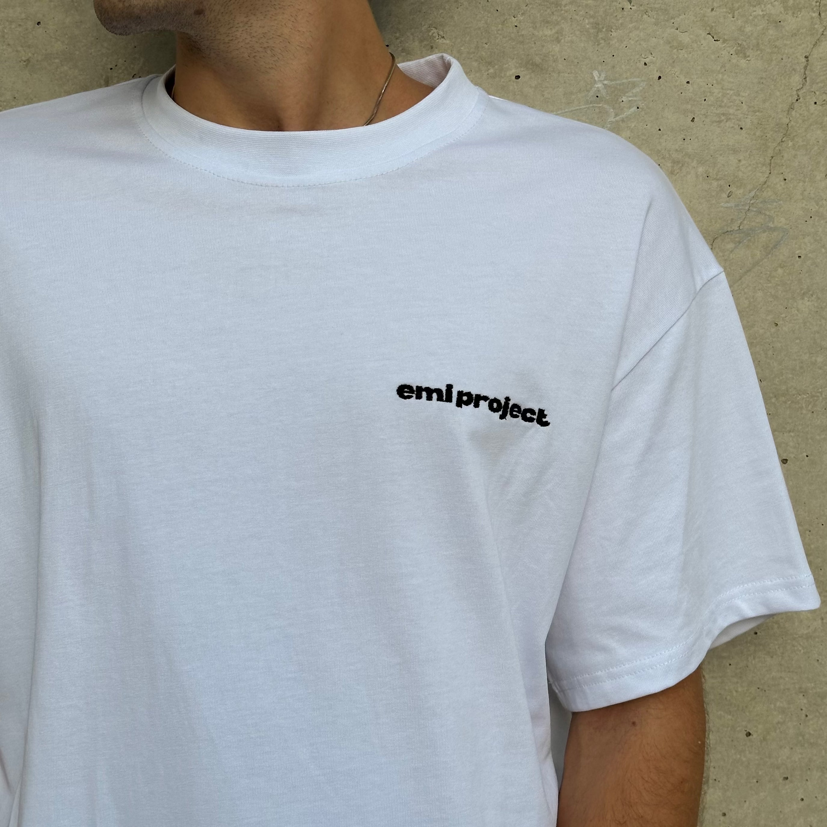emiproject white t-shirt