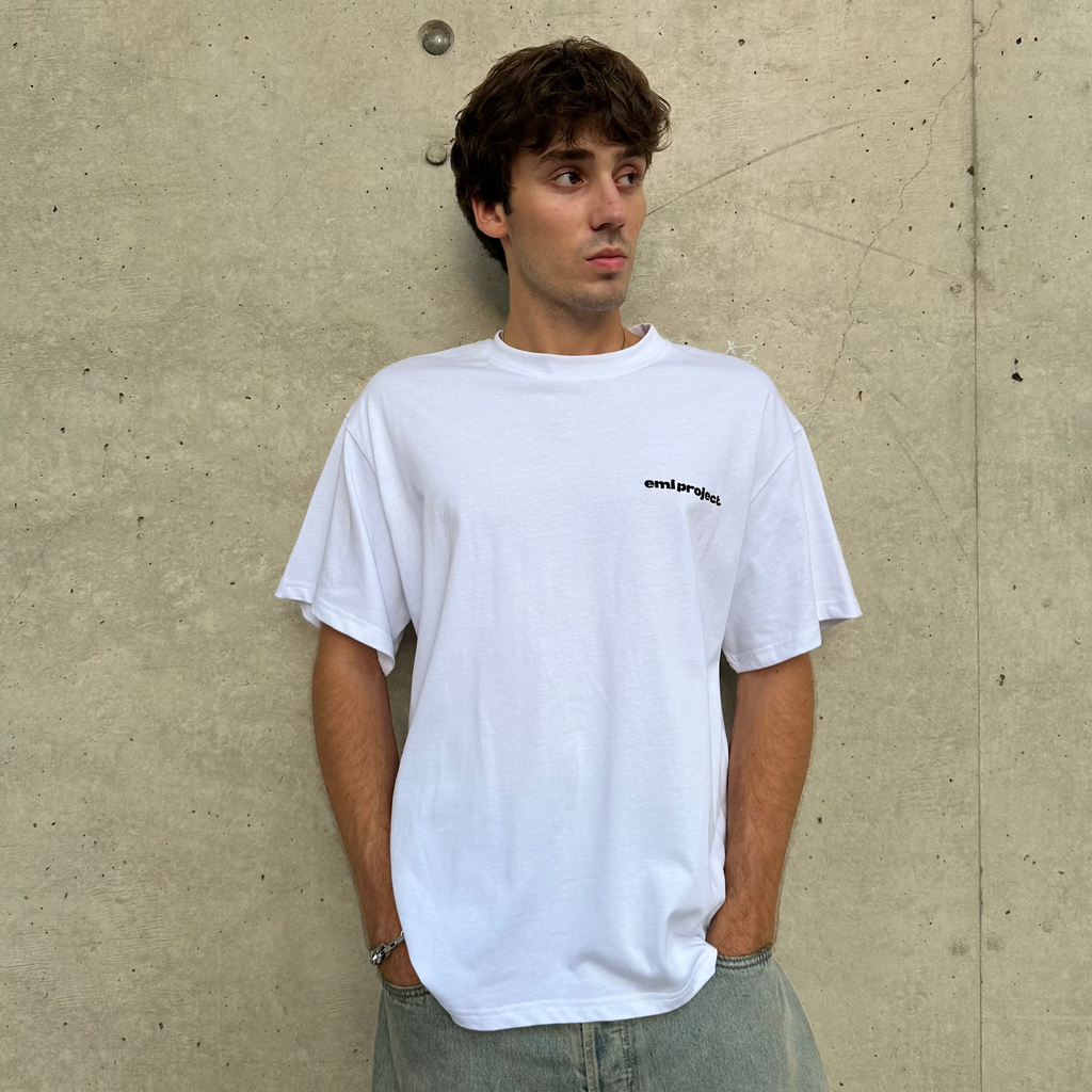 emiproject white t-shirt
